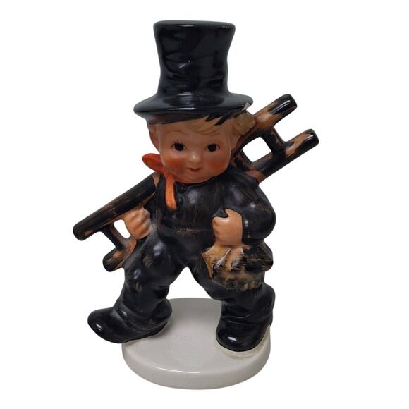 Vintage Hummel Goebel KF40 Boy Chimney Sweep Collectible Ceramic Figurine - Picture 1 of 7
